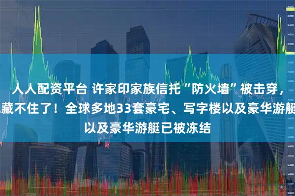 人人配资平台 许家印家族信托“防火墙”被击穿，23亿美元藏不住了！全球多地33套豪宅、写字楼以及豪华游艇已被冻结